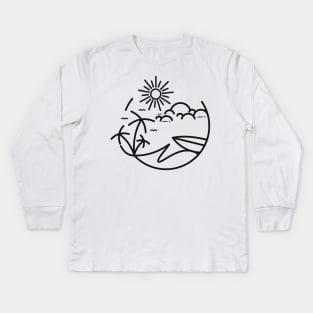 Beach Kids Long Sleeve T-Shirt